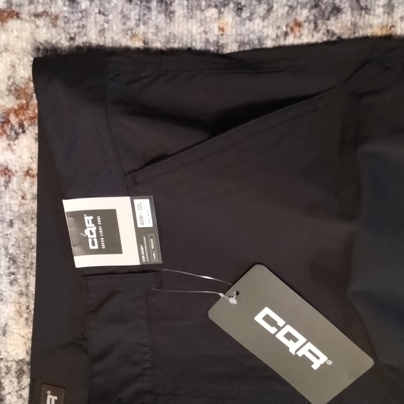 NWT CQR Gear men's black pants 40x32 reinforced knee - Picture 6 of 13